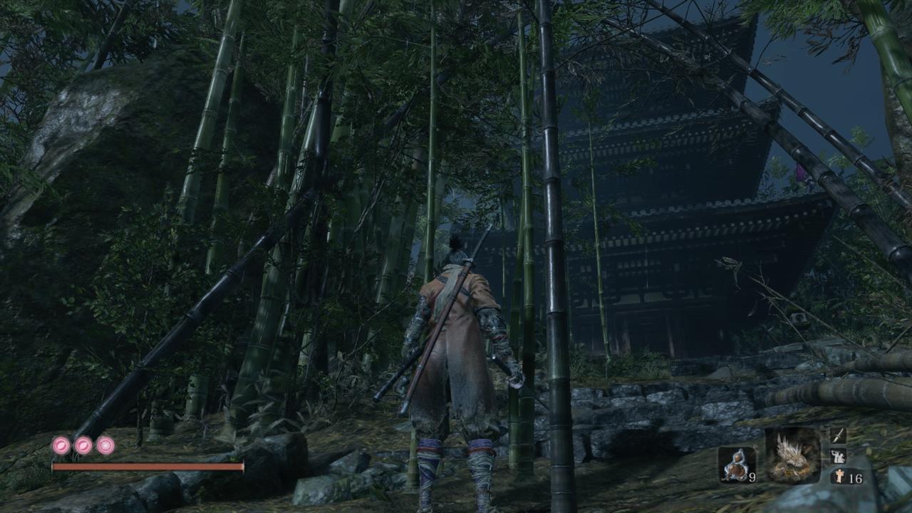 Mist Raven's Feathers: Mist Raven Tool--Hirata Estate, Bamboo Thicket Slope